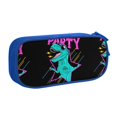 thumbnail image 1 of Uemuo Rex Dinosaur With Sunglasses Printed Pencil Pen Case, Portable Pencil Pouch with Zipper, Compact Stationery Bag Makeup Bag, Pencil Bag for Home Office, 1 of 1