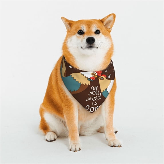 Uemuo Rooster And Chicken Summer Dog Bandanas,Cat Pet scarf,Soft Cotton Puppy Cat Scarfs Washable,Pets Gift-Small