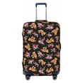 thumbnail image 1 of Uemuo Rose Flower Bear Printed Washable Luggage Cover - Fashion Suitcase Protector Fits 18-32 Inch Luggage -Medium, 1 of 9