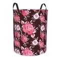 thumbnail image 1 of Uemuo Rose Flowers Pattern Circular Laundry Hamper Basket with handles,Collapsible laundry basket,Large capacity laundry hamper,Laundry Organizer-Small, 1 of 8