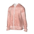 thumbnail image 1 of Uemuo Rose Gold Glitter Pattern Women's Full Zip UPF 50+ Sun Protection Hoodie Jacket Long Sleeve Sun Shirt Hiking Outdoor Performance with Pockets-Medium, 1 of 9