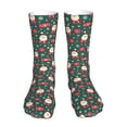 thumbnail image 1 of Uemuo Santa Claus for 16in Socks, Cotton Socks Sports Socks Knee High Socks Comfortable Socks For Men, Women, 1 of 7