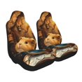 thumbnail image 1 of Uemuo Scientist Guinea Pig Pattern Car Seat Covers for Front Seats Waterproof Seat Covers for Cars, Universal Auto Front Seats Protector Fits for Car-2 PCS, 1 of 6