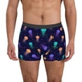 thumbnail image 1 of Uemuo Sea Jellyfish Pattern Men's Boxer Briefs,Trunk Anti-Chafing,Comfortable, Durable, and Stylish Underwear-, 1 of 9