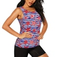 thumbnail image 1 of Uemuo Sea Stars Pattern Workout Tank Tops for Women Breathable Moisture-wicking tank top Sleeveless Running Loose Fit Yoga Tops Active Shirts Sports Gym Exercise, 1 of 9