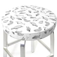 thumbnail image 1 of Uemuo Sea Turtle Pattern Round Bar Stool Seat Covers Washable Stool Cushion Slipcover Elastic Bar Chair Covers-14 inch, 1 of 7