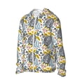 thumbnail image 1 of Uemuo Sea Turtle Pattern Women's Full Zip UPF 50+ Sun Protection Hoodie Jacket Long Sleeve Sun Shirt Hiking Outdoor Performance with Pockets-Small, 1 of 9