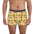 thumbnail image 1 of Uemuo Sea and Sand Pattern Men's Boxer Briefs,Trunk Anti-Chafing,Comfortable, Durable, and Stylish Underwear-Small, 1 of 9