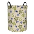 thumbnail image 1 of Uemuo Skull Snake Pattern Circular Laundry Hamper Basket with handles,Collapsible laundry basket,Large capacity laundry hamper,Laundry Organizer-Medium, 1 of 8