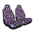 thumbnail image 1 of Uemuo Skull mushroom space Pattern Car Seat Covers for Front Seats Waterproof Seat Covers for Cars, Universal Auto Front Seats Protector Fits for Car-2 PCS, 1 of 6