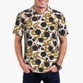 thumbnail image 1 of Uemuo Snake And Rose for Men’s Golf Shirt – Premium Pique Cotton Polo, Soft & Breathable Casual Short Sleeve Shirt, Comfortable Activewear for Sports & Leisure-X-Large, 1 of 6