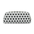 thumbnail image 1 of Uemuo Soccer Printed Leather Pencil Case, Pencil Pouch, Portable Pencil Bag, Pen Case for& Office, 1 of 7