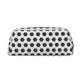 thumbnail image 1 of Uemuo Soccer Printed Leather Pencil Case, Pencil Pouch, Portable Pencil Bag, Pen Case for& Office, 1 of 7