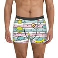 thumbnail image 1 of Uemuo Space Doodle Pattern Men's Boxer Briefs,Trunk Anti-Chafing,Comfortable, Durable, and Stylish Underwear-X-Large, 1 of 9