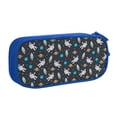 thumbnail image 1 of Uemuo Space Printed Pencil Pen Case, Portable Pencil Pouch with Zipper, Compact Stationery Bag Makeup Bag, Pencil Bag for Home Office, 1 of 9