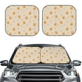 thumbnail image 1 of Uemuo Squirrel Animal Printed 2 PCS Car Windshield Sun Shade, Auto Sun Heat and UV Rays Blocker, Foldable Automotive Front Window Sunshade Protector, 1 of 7