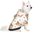 thumbnail image 1 of Uemuo Squirrel Giving A Gift for Winter Dog Hoodie Sweatshirts with Pockets Warm Dog Clothes for Small Dogs Chihuahua-Medium, 1 of 8