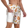 thumbnail image 1 of Uemuo Squirrel InThe Forest3 Pattern Mens Swim Trunks Quick Dry Board Shorts with Mesh Lining, Stretch Beach Shorts Quick Dry No-Chafing Board Shorts-XX-Large, 1 of 9