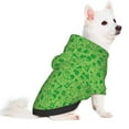 thumbnail image 1 of Uemuo St Patrick's Day for Winter Dog Hoodie Sweatshirts with Pockets Warm Dog Clothes for Small Dogs Chihuahua-Small, 1 of 8