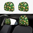 thumbnail image 1 of Uemuo St Patrick's Day10 Printed 2 PCS Car All-Inclusive Headrest Cover, Headrest Protector, Soft Elastic Breathable Seat Headrest Anti-Dirty Cover Headrest Cover Protector, 1 of 6