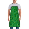 thumbnail image 1 of Uemuo St Patrick's Day5 Printed Bib Apron, Adjustable , Water and Oil Resistant, Cooking Kitchen Chef Apron for Women Men, 1 of 5