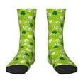 thumbnail image 1 of Uemuo St Patrick's Day7 Printed Kids Boys Socks Seamless Crew Socks Crazy Funny Athletic Sport Socks for Children, 1 of 6