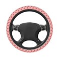 thumbnail image 1 of Uemuo Strawberries Printed Car Elastic Steering Wheel Cover - Universal Car Accessory for Diverse Cars Anti-Slip, and Comfortable- 15", 1 of 8