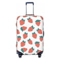 thumbnail image 1 of Uemuo Strawberries Printed Washable Luggage Cover - Fashion Suitcase Protector Fits 18-32 Inch Luggage -Large, 1 of 9