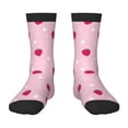 thumbnail image 1 of Uemuo Strawberry And Heart Printed Kids Boys Socks Seamless Crew Socks Crazy Funny Athletic Sport Socks for Children, 1 of 6
