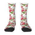thumbnail image 1 of Uemuo Strawberry1 Pattern Women's Crew Socks, Soft Durable Breathable Moisture-Wicking with Odor Control Cotton socks, 1 of 9
