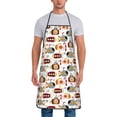 thumbnail image 1 of Uemuo Submarines Printed Bib Apron, Adjustable , Water and Oil Resistant, Cooking Kitchen Chef Apron for Women Men, 1 of 5