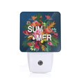 thumbnail image 1 of Uemuo Summer Birds and Flowers Night Light, Night Lights Plug into Wall, Dusk to Dawn Sensor Warm White Led Night Light 0.5W-, 1 of 9