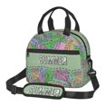 thumbnail image 1 of Uemuo Summer Printed Lunch Bag Lunch Box Reusable Insulated Lunch Tote Bag, Leakproof Thermal Cooler Sack Food Handbags Case High Capacity, 1 of 5