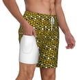 thumbnail image 1 of Uemuo Sunflowers 2 Pattern Mens Swim Trunks Quick Dry Board Shorts with Mesh Lining, Stretch Beach Shorts Quick Dry No-Chafing Board Shorts-Medium, 1 of 9