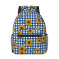 thumbnail image 1 of Uemuo Sunflowers Printed Student Durable Water-resistant Backpack,Travel Backpack,Outdoor Activities Backpack, Laptop Backpack, Multi-compartment Backpack, 1 of 5