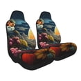thumbnail image 1 of Uemuo Sunset Floral Fantasy Landscape Pattern Car Seat Covers for Front Seats Waterproof Seat Covers for Cars, Universal Auto Front Seats Protector Fits for Car-2 PCS, 1 of 6