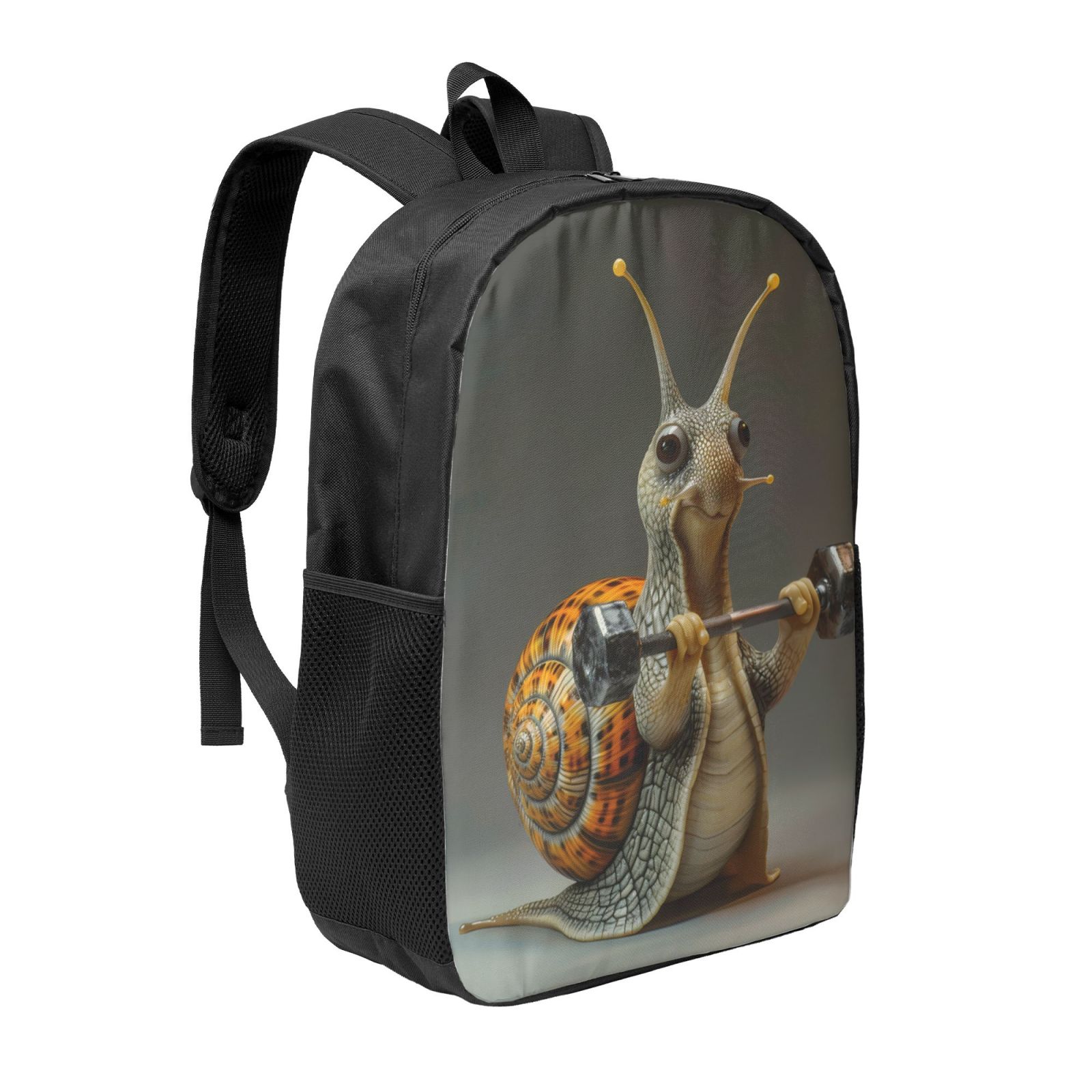 OHOTORO Snail Bag Uemuo Surreal Weightlifting Snail Printed 