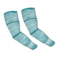thumbnail image 1 of Uemuo Teal Turquoise Wood Printed Arm Sleeves, Cooling UV Sun Protection Sports Compression for Men/Women, 1 of 1