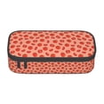 thumbnail image 1 of Uemuo Tomato Printed Large Pencil Case, Big Capacity Pencil Pouch Stationery Pen Bag, Storage High Capacity Bag Pouch Holder Box Organizer, Marker Pen Case, 1 of 9