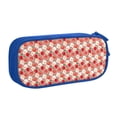 thumbnail image 1 of Uemuo Tomatoes Printed Pencil Pen Case, Portable Pencil Pouch with Zipper, Compact Stationery Bag Makeup Bag, Pencil Bag for Home Office, 1 of 1