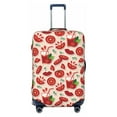 thumbnail image 1 of Uemuo Tomatoes Printed Washable Luggage Cover - Fashion Suitcase Protector Fits 18-32 Inch Luggage -Large, 1 of 9