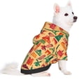 thumbnail image 1 of Uemuo Travel And Tourism for Winter Dog Hoodie Sweatshirts with Pockets Warm Dog Clothes for Small Dogs Chihuahua-Large, 1 of 8