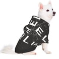 thumbnail image 1 of Uemuo Travel The World1 for Winter Dog Hoodie Sweatshirts with Pockets Warm Dog Clothes for Small Dogs Chihuahua-Medium, 1 of 8
