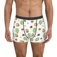 thumbnail image 1 of Uemuo Tree Squirrel Pattern Men's Boxer Briefs,Trunk Anti-Chafing,Comfortable, Durable, and Stylish Underwear-Small, 1 of 9