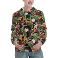 thumbnail image 1 of Uemuo Tropical Flowers (2) Pattern Women's Hoodie with Eye-catching Drawstrings- Casual Pullover Hoodie with Kangaroo Pocket, Stylish Hooded Sweatshirt-XX-Large, 1 of 7