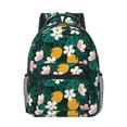 thumbnail image 1 of Uemuo Tropical Fruit Printed Student Durable Water-resistant Backpack,Travel Backpack,Outdoor Activities Backpack, Laptop Backpack, Multi-compartment Backpack, 1 of 5