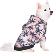 thumbnail image 1 of Uemuo Tropics Palm Trees for Winter Dog Hoodie Sweatshirts with Pockets Warm Dog Clothes for Small Dogs Chihuahua-X-Small, 1 of 8