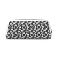 thumbnail image 1 of Uemuo Tulips Flowers Printed Leather Pencil Case, Pencil Pouch, Portable Pencil Bag, Pen Case for& Office, 1 of 7