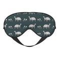 thumbnail image 1 of Uemuo Turtle Chrysanthemum Pattern Sleep Eye Mask - Light Blocking Sleep Mask Blocking Out Light Perfectly, Soft and Comfortable Night Eye Mask, Eye Blinder, 1 of 7