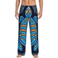 thumbnail image 1 of Uemuo Turtle Pattern Men's Wide Leg Palazzo Lounge Pants with Pockets Light Weight Loose Comfy Casual Pajama Pants-XX-Large, 1 of 9